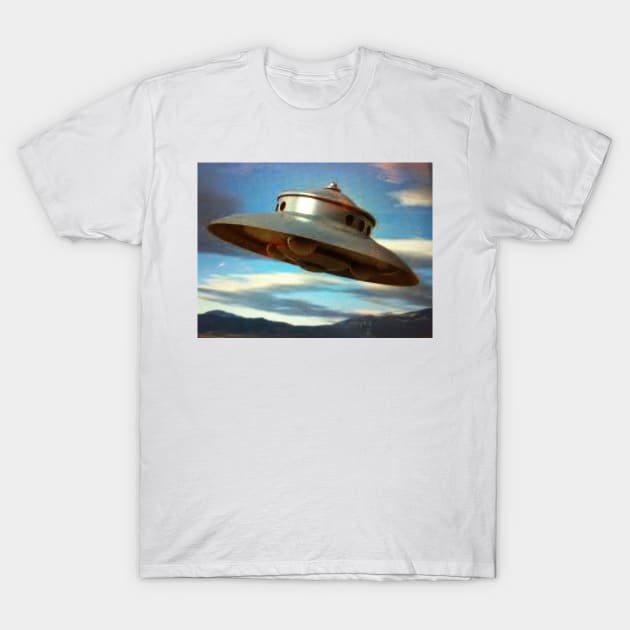 UFO T-Shirt by Donkeh23